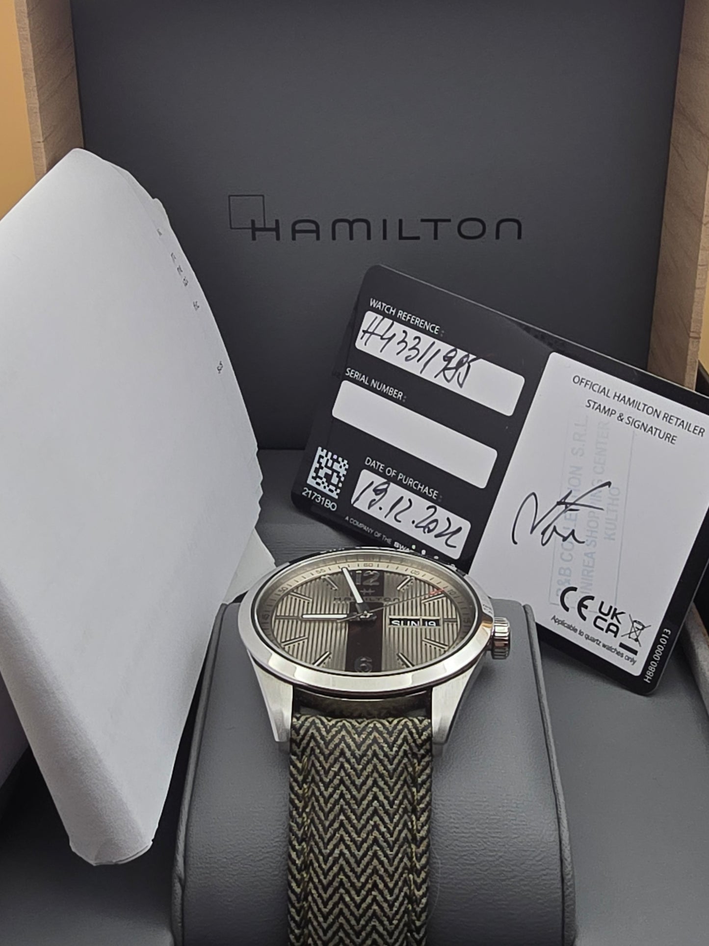 Hamilton Broadway Day Date full set