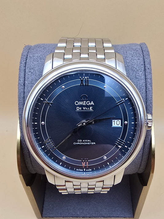 Omega De Ville Blue Co-Axial full set