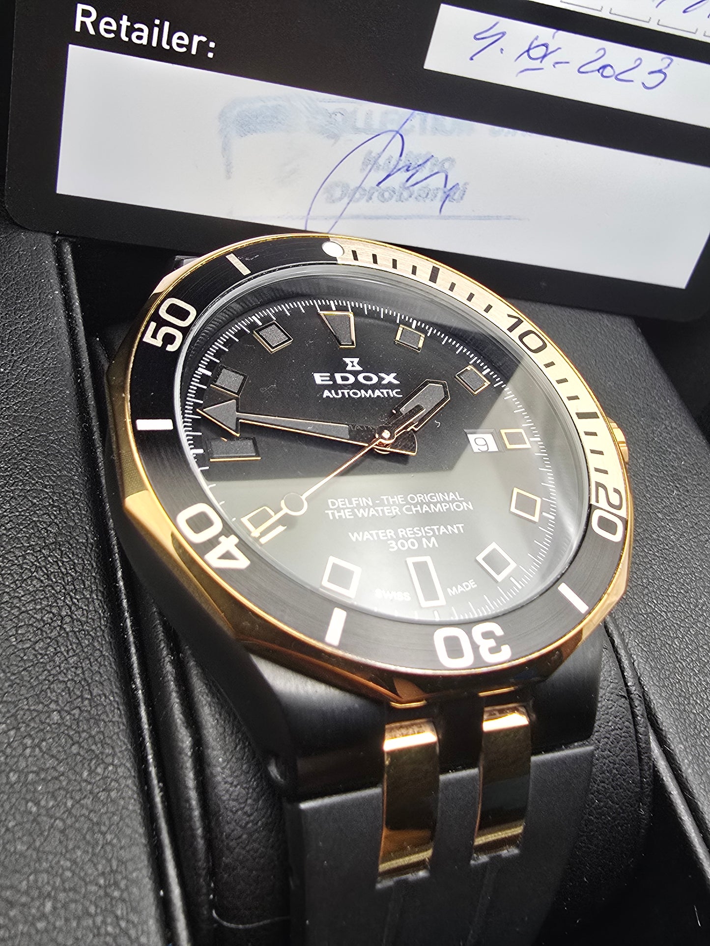 Edox Delfin 43mm full set
