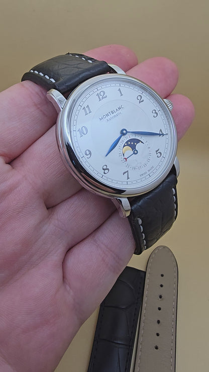 Montblanc Star Legacy Moonphase 42mm pouch original + extra curea