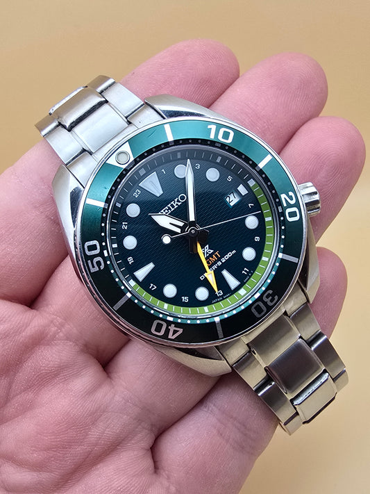 Seiko Aqua Sumo GMT Solar full set