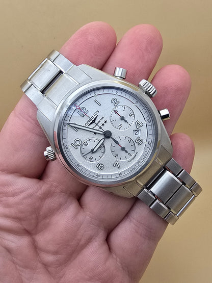 Longines Spirit Chronometer Cronograph 42mm card/cutie/supracutie