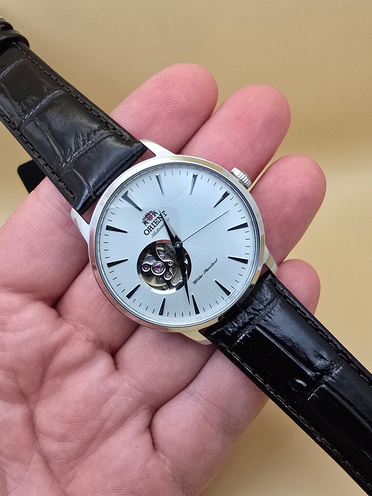 Orient Open Heart 41mm full set nou