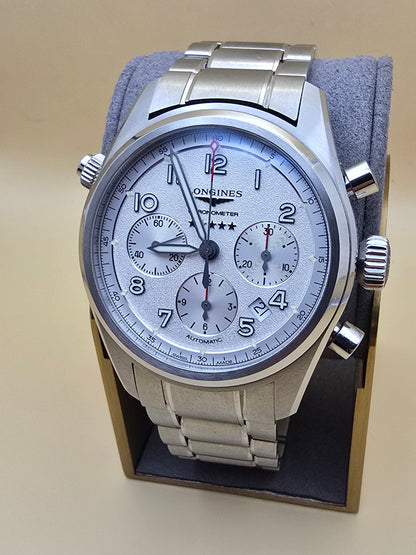 Longines Spirit Chronometer Cronograph 42mm card/cutie/supracutie