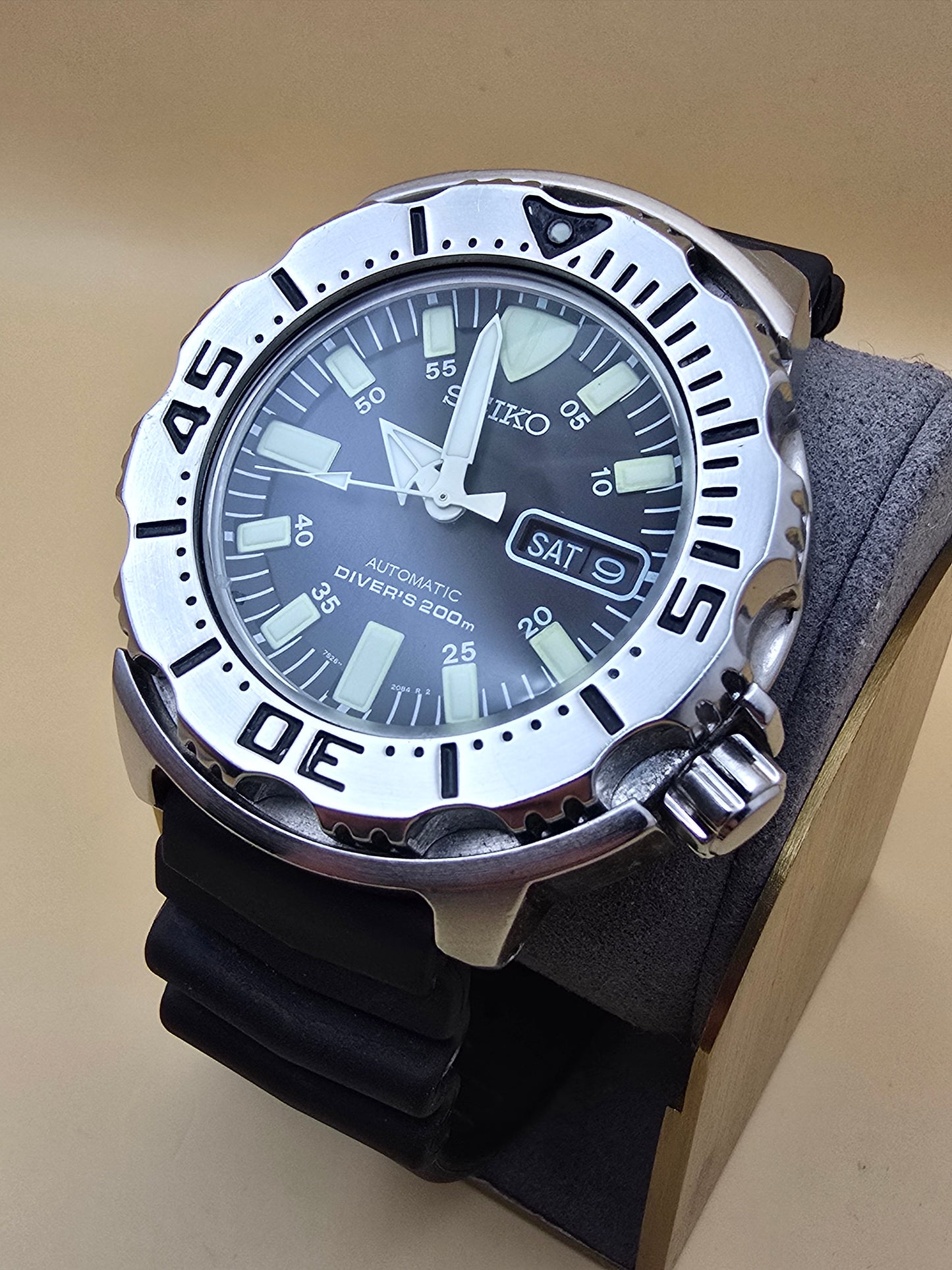 Seiko "Black Monster" first generation