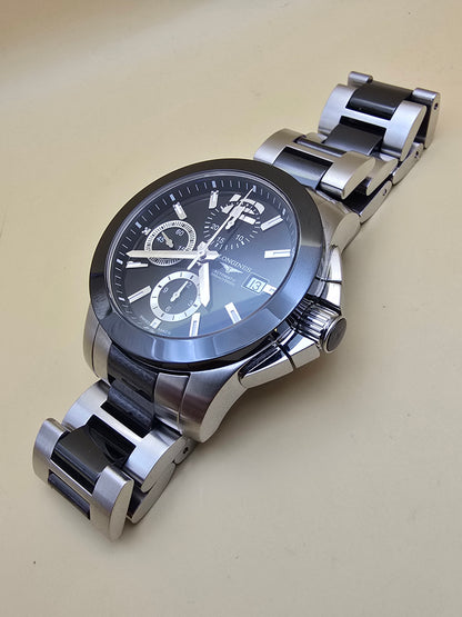 Longines Conquest Ceramic Cronograph 41mm full set