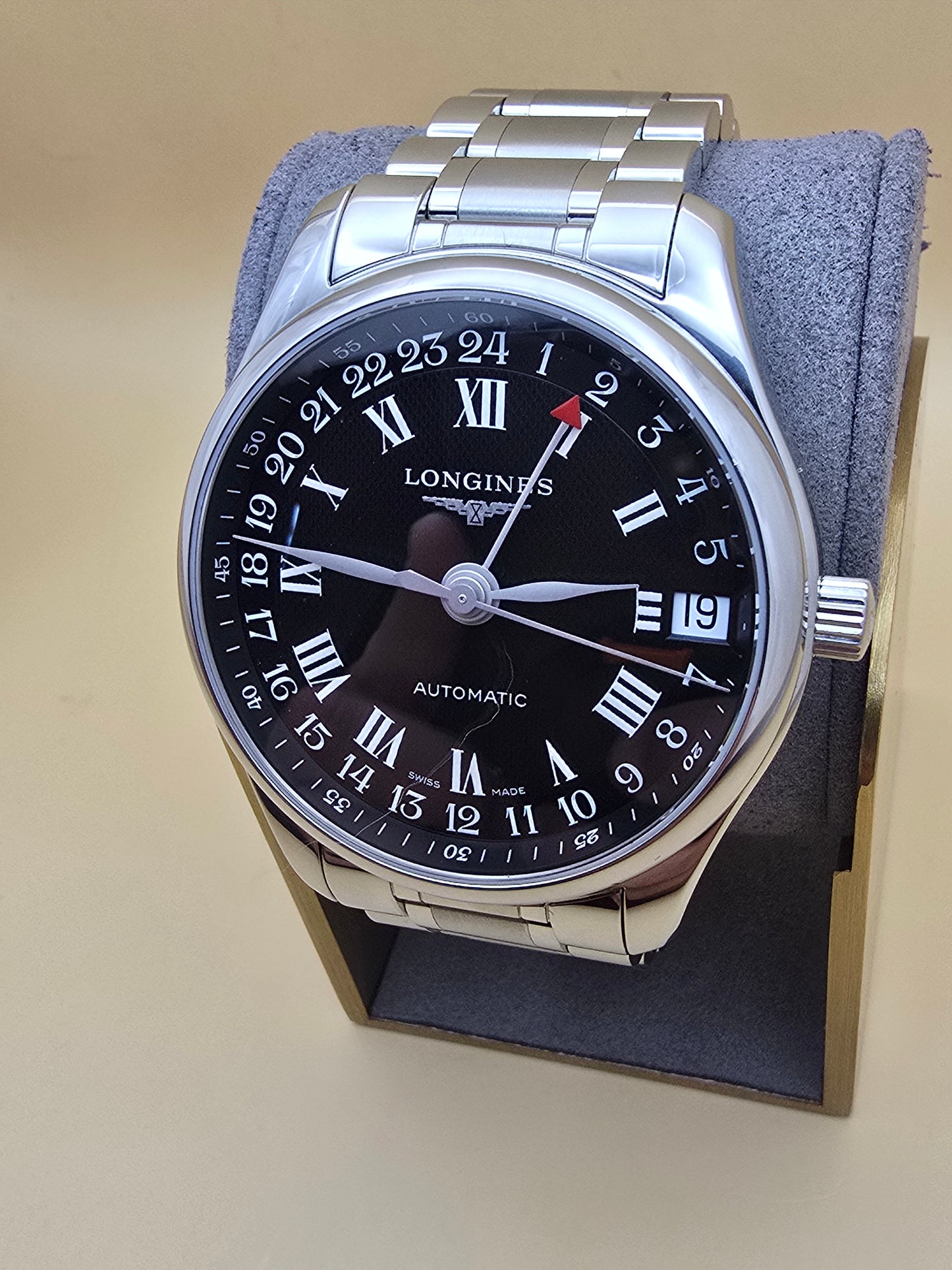 Longines Master Collection GMT 42mm cutie mahon/supracutie