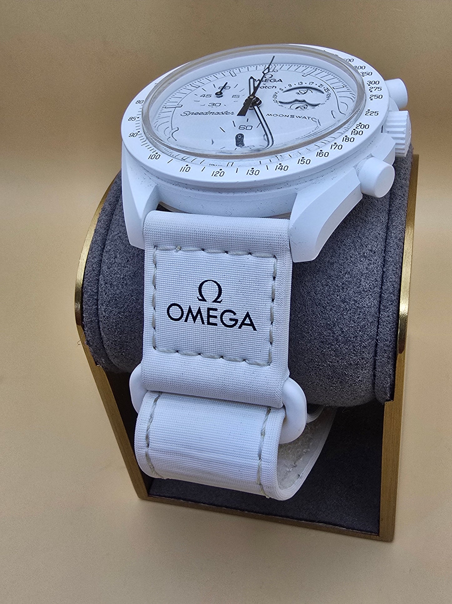 Omega x Swatch Snoopy Mission to the Moonphase white full set