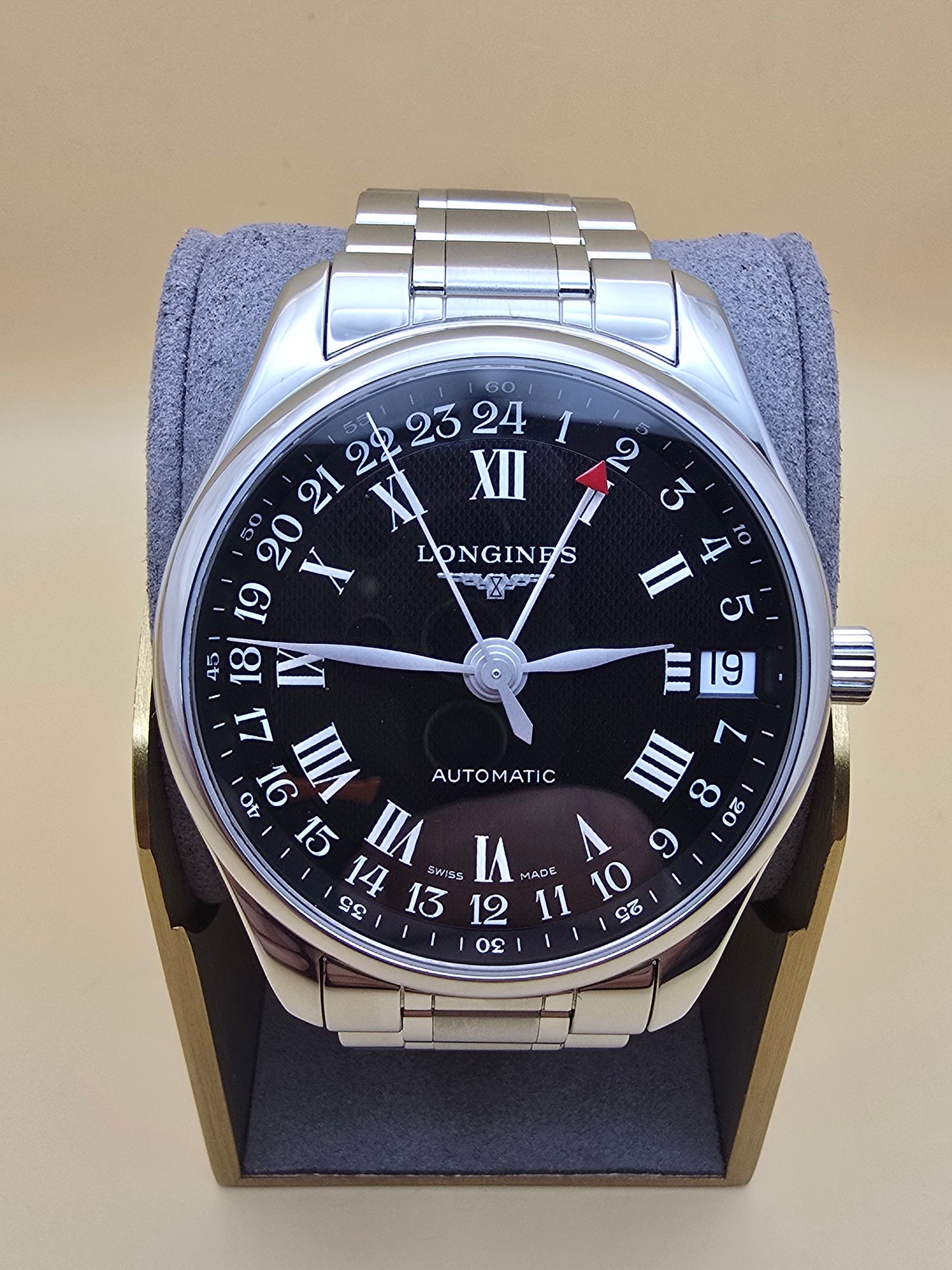 Longines Master Collection GMT 42mm cutie mahon/supracutie
