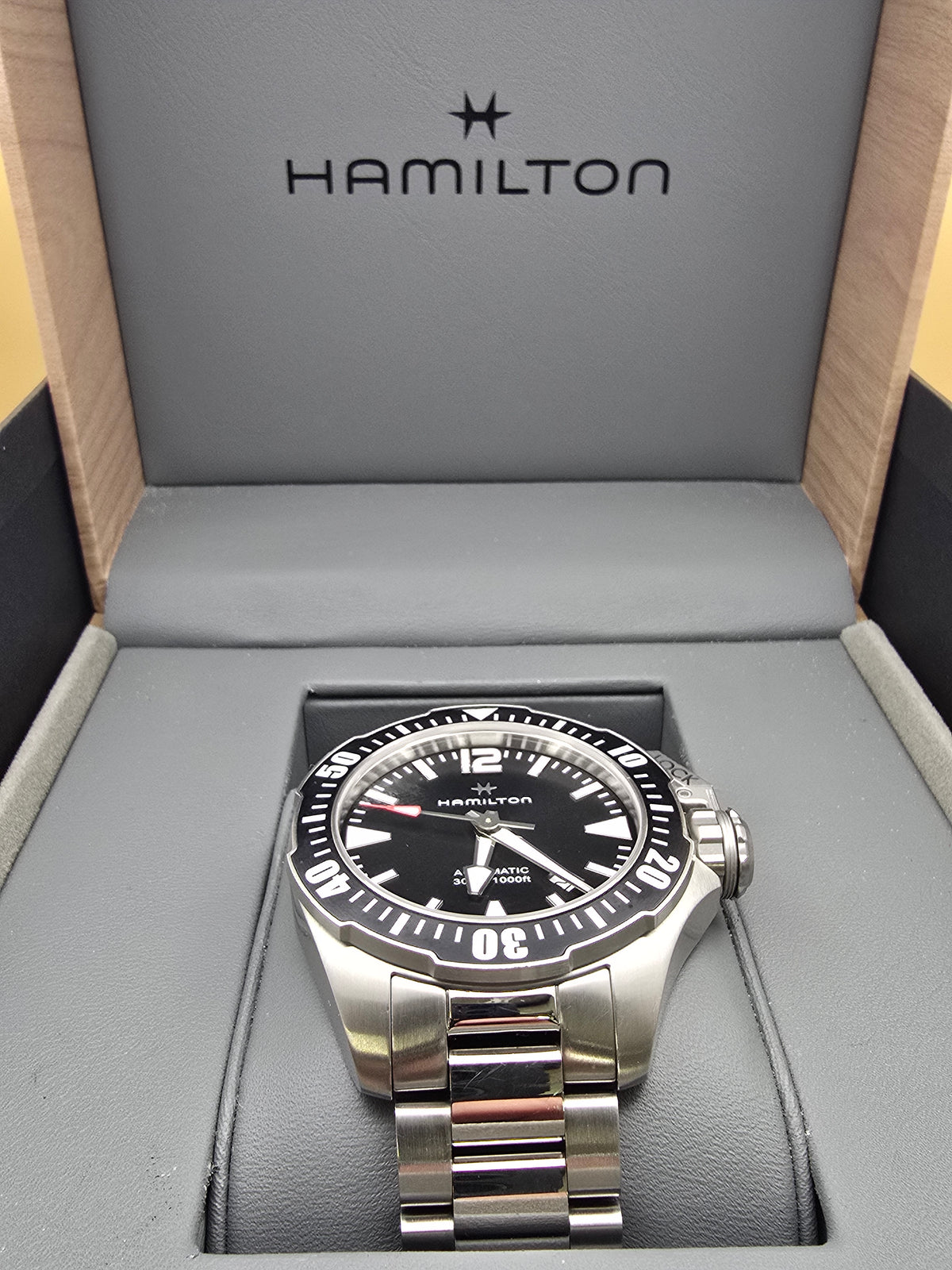 Hamilton Khaki Navy Frogman 42mm 2025 cutie/supracutie/garanție+factură dealer