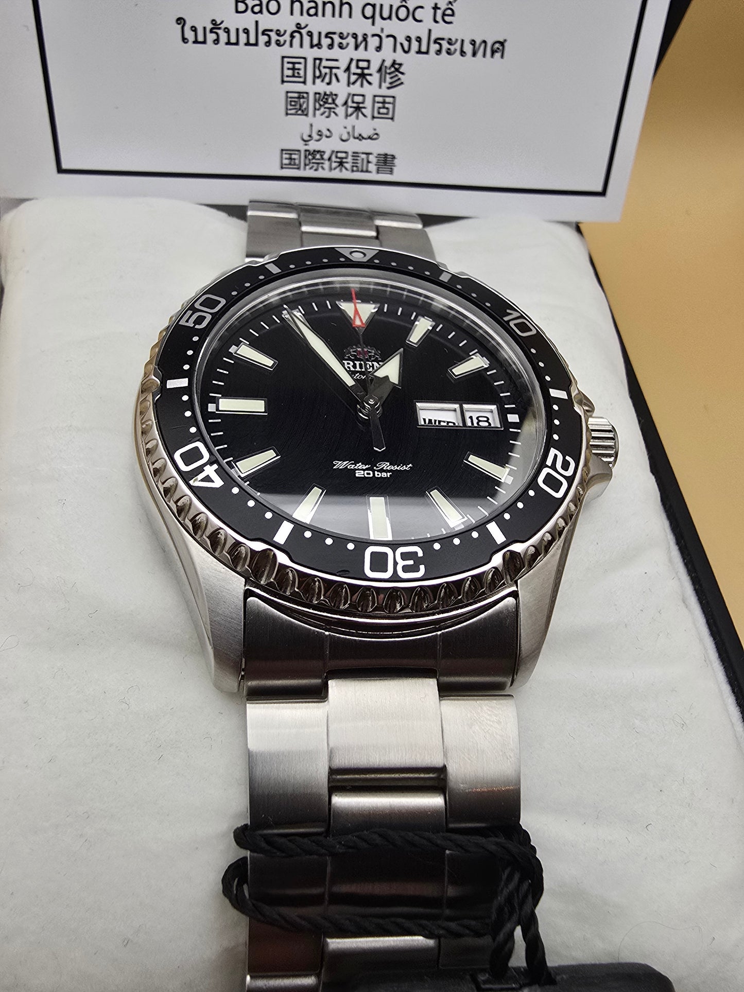 Orient Mako 3 Kamasu Sapphire 42mm full set