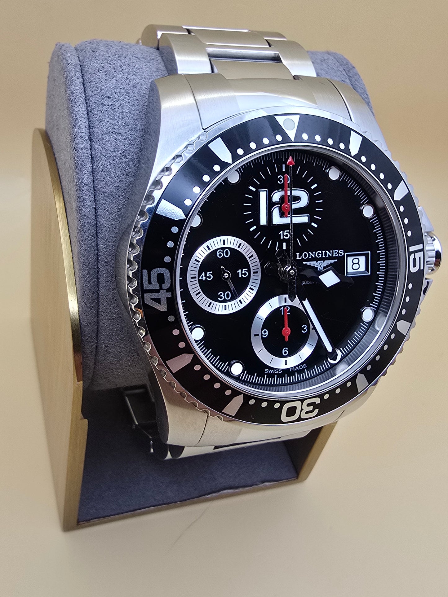 Longines Hydroconquest Cronograph 41mm full set servisat complet