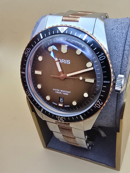 Oris Sixty-Five "Sunset" Bronze 40.5mm 2025 full set