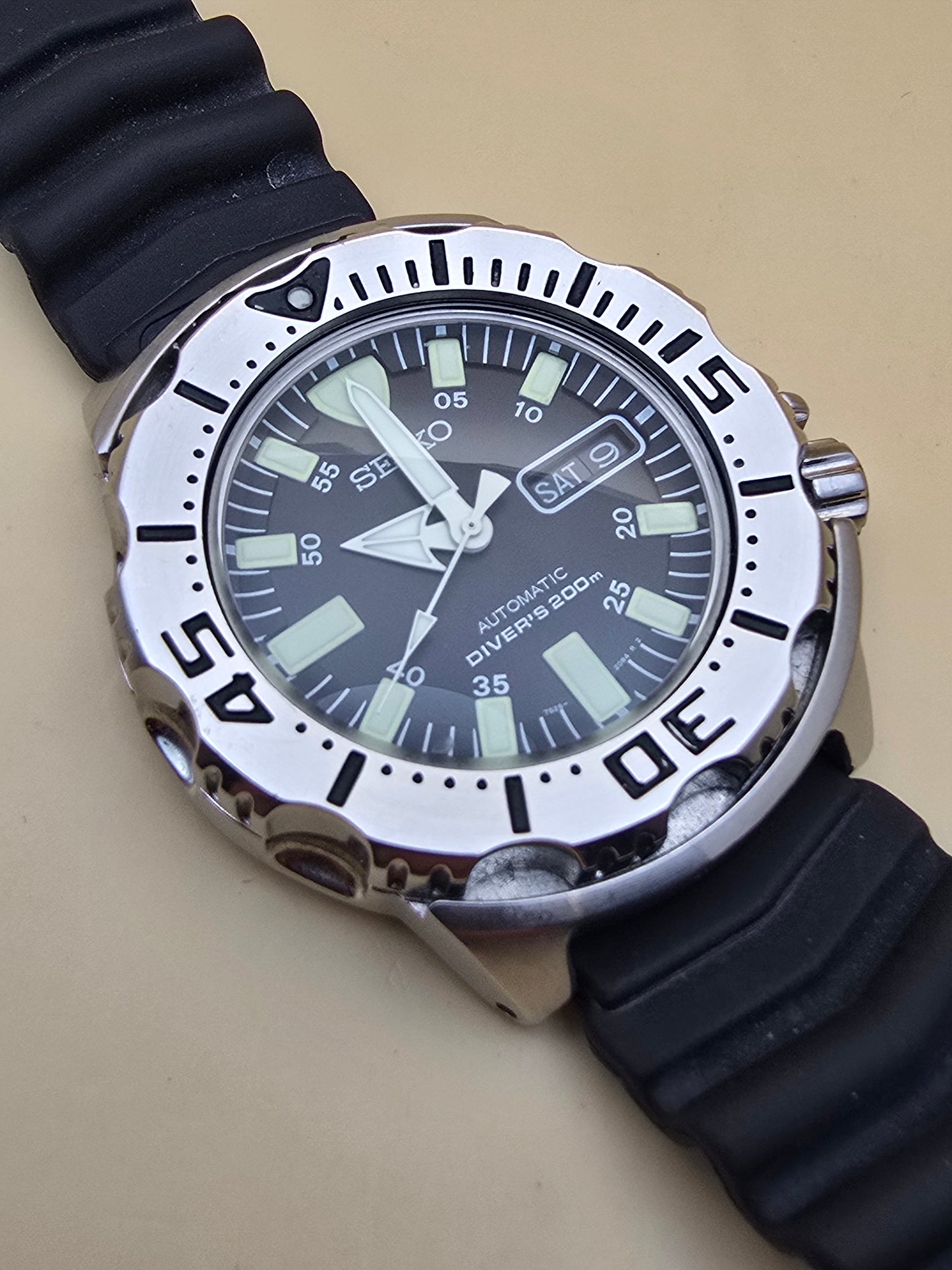 Seiko "Black Monster" first generation