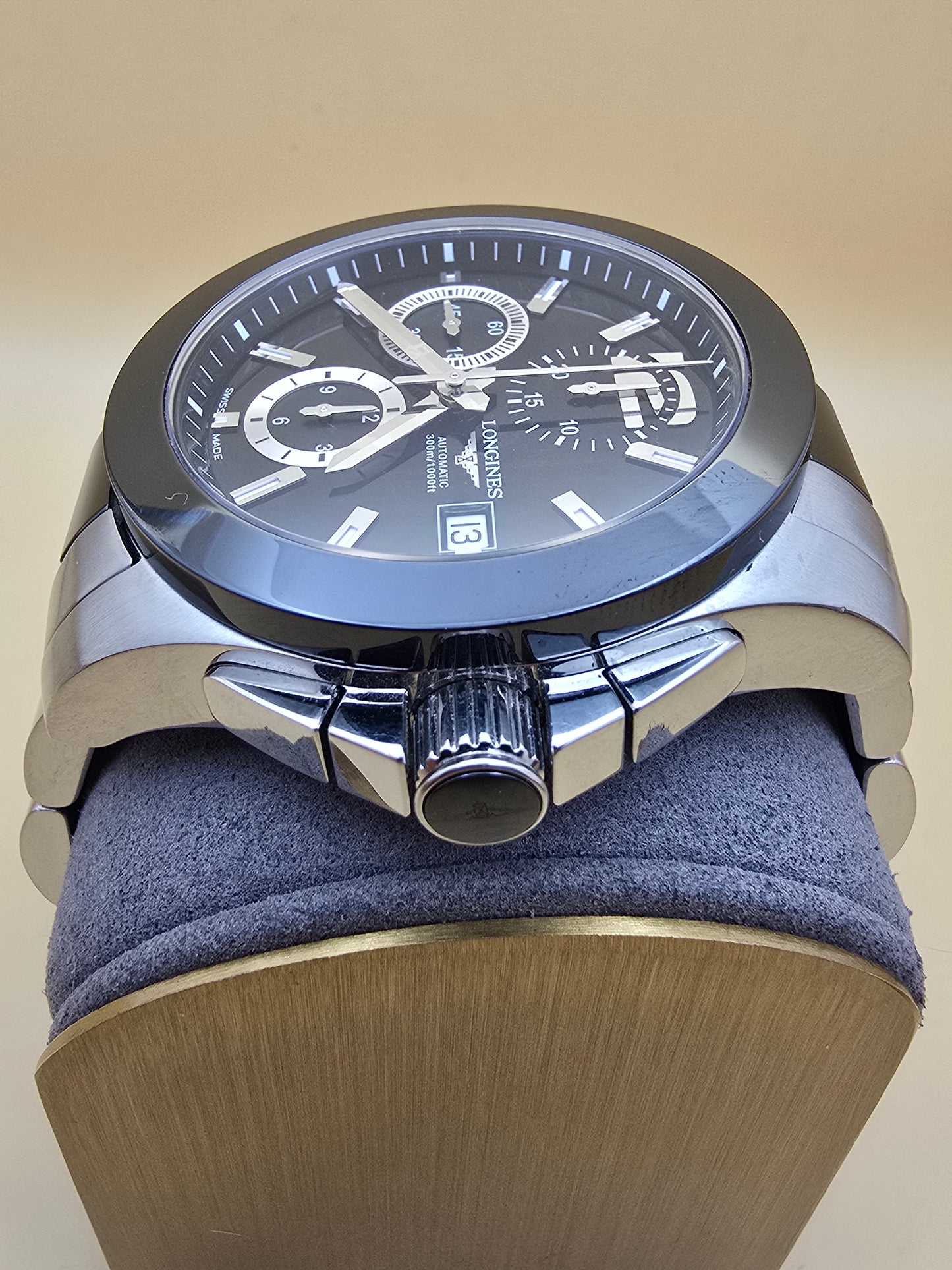 Longines Conquest Ceramic Cronograph 41mm full set