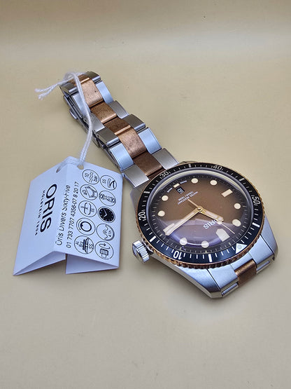 Oris Sixty-Five "Sunset" Bronze 40.5mm 2025 full set