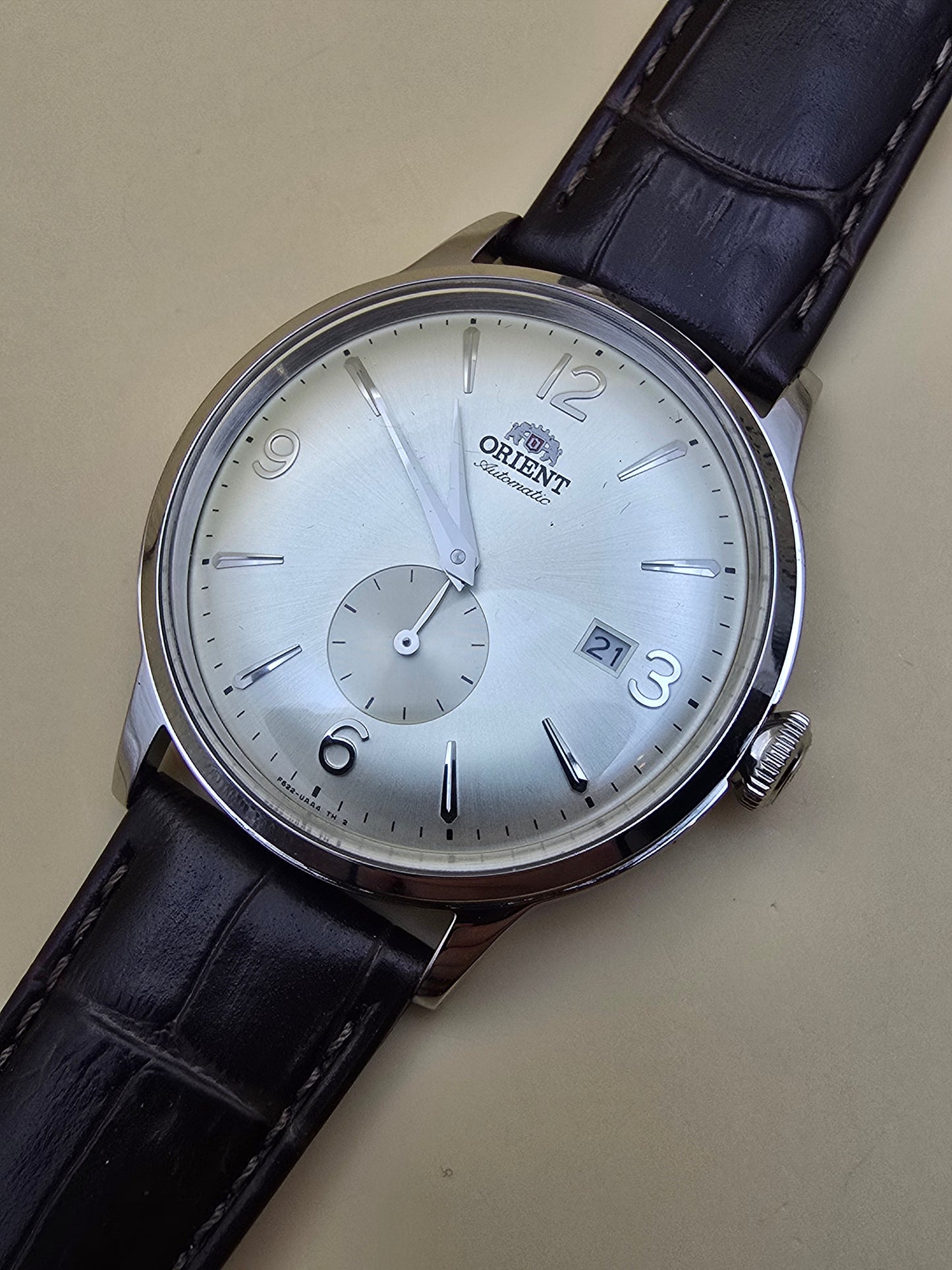 Orient Bambino Small Seconds 40.5mm full set nou