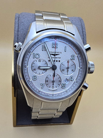 Longines Spirit Chronometer Cronograph 42mm card/cutie/supracutie