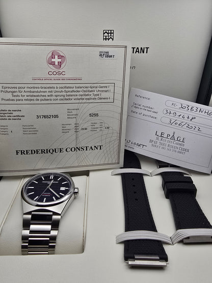 Frederique Constant HighLife Chronometer 39mm full set + extra curea rubber