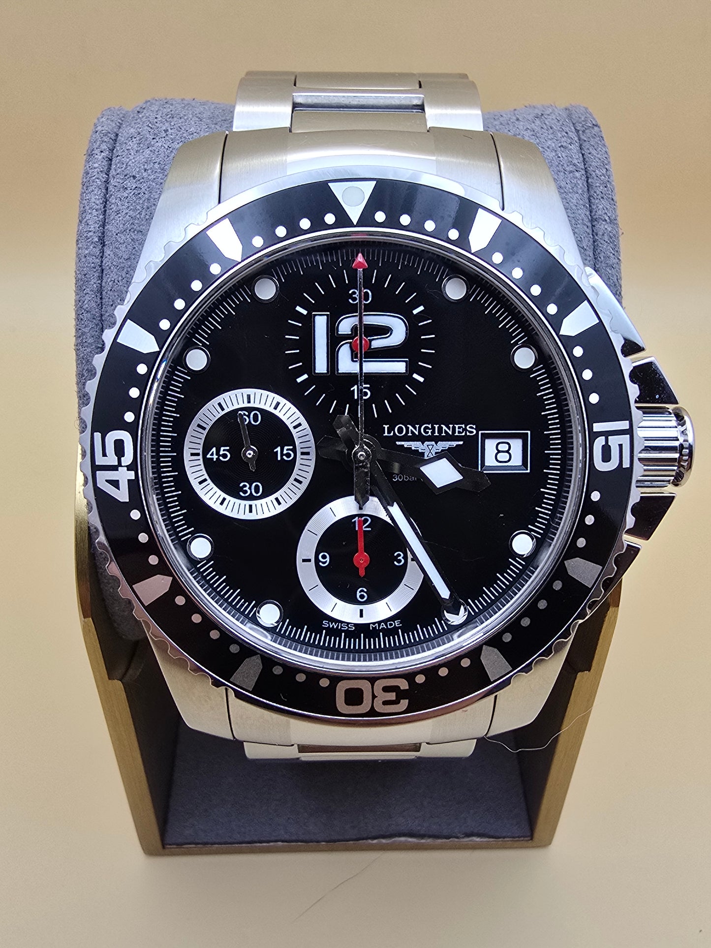Longines Hydroconquest Cronograph 41mm full set servisat complet