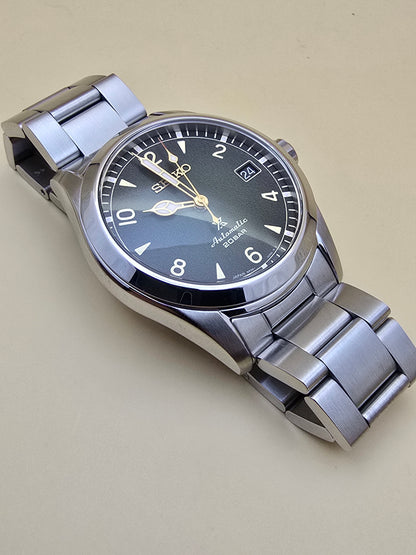 Seiko "Baby" Alpinist green 38mm full set