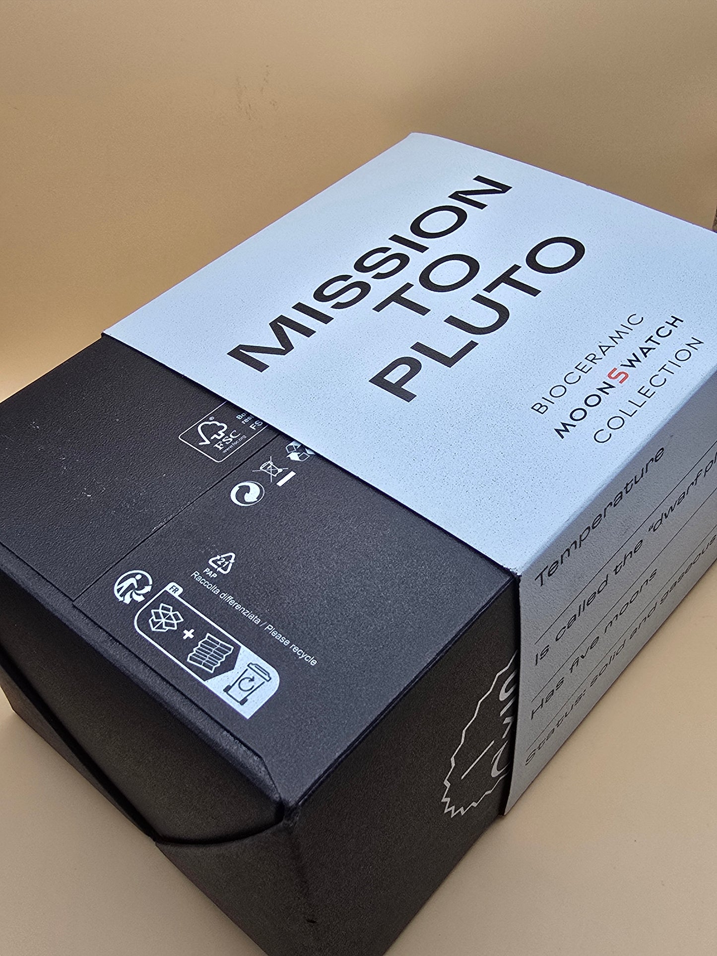 Omega X SWATCH Mission to Pluto full set