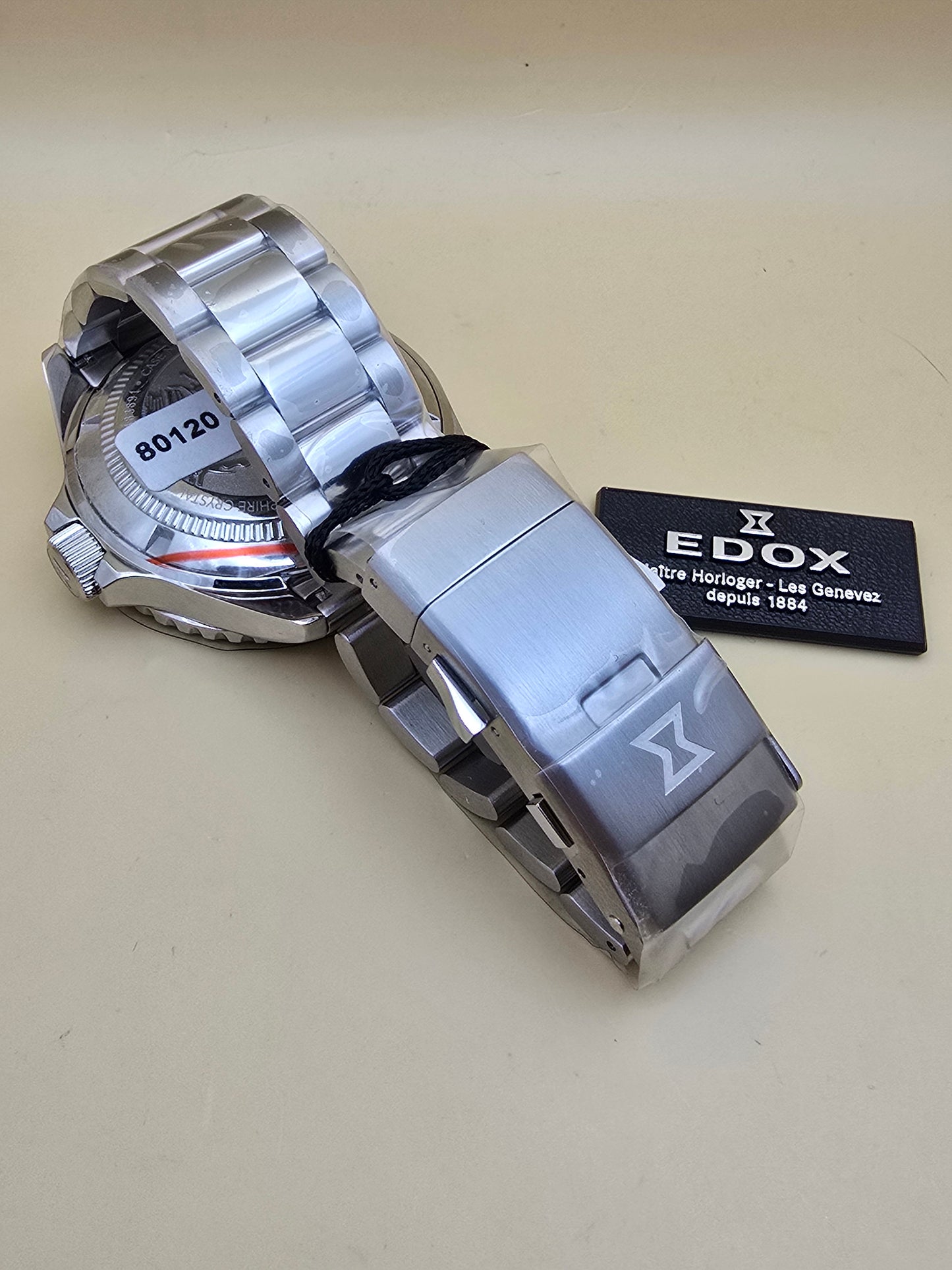 Edox Neptunian Green Ceramic 44mm full set nou