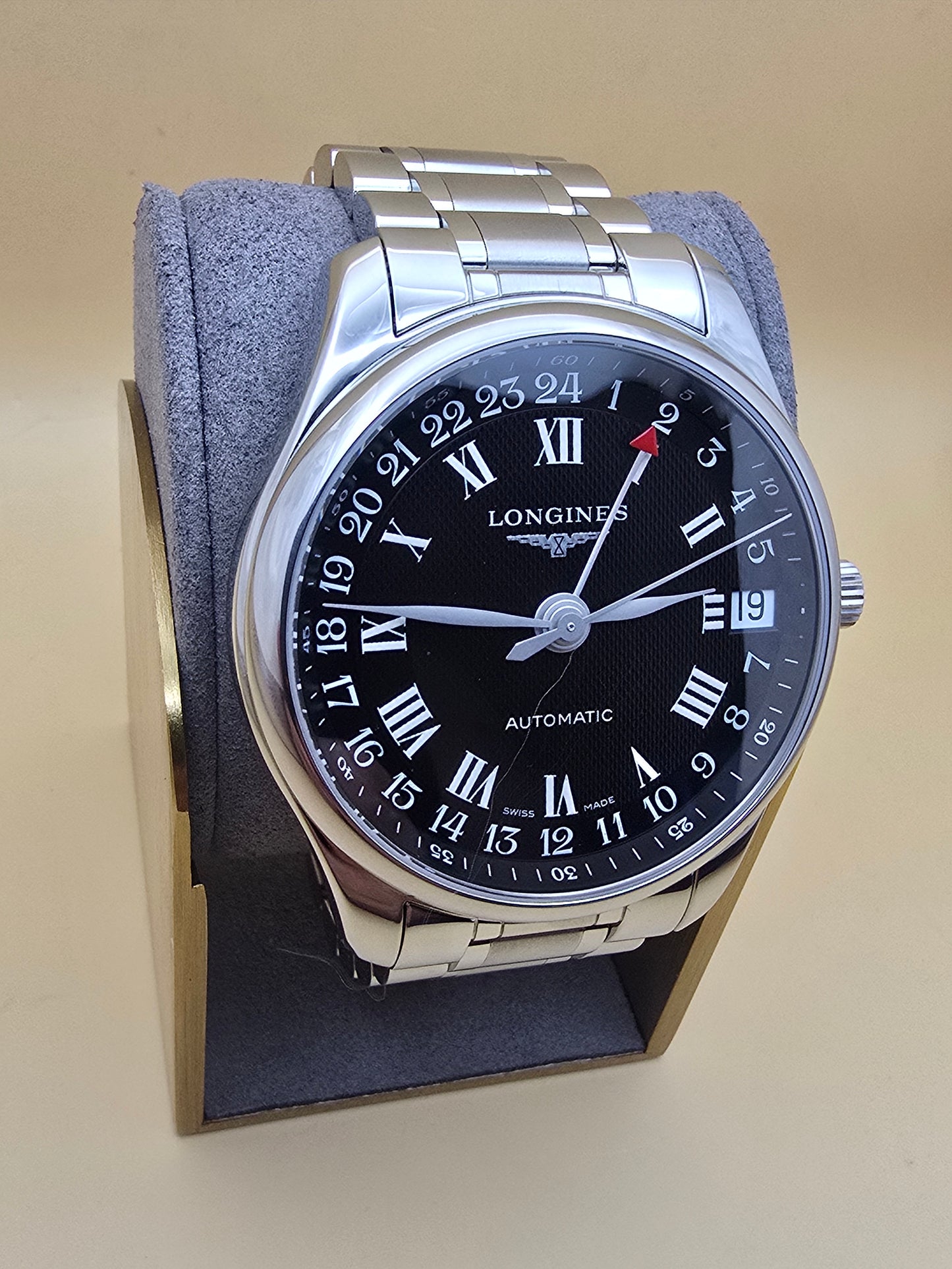 Longines Master Collection GMT 42mm cutie mahon/supracutie