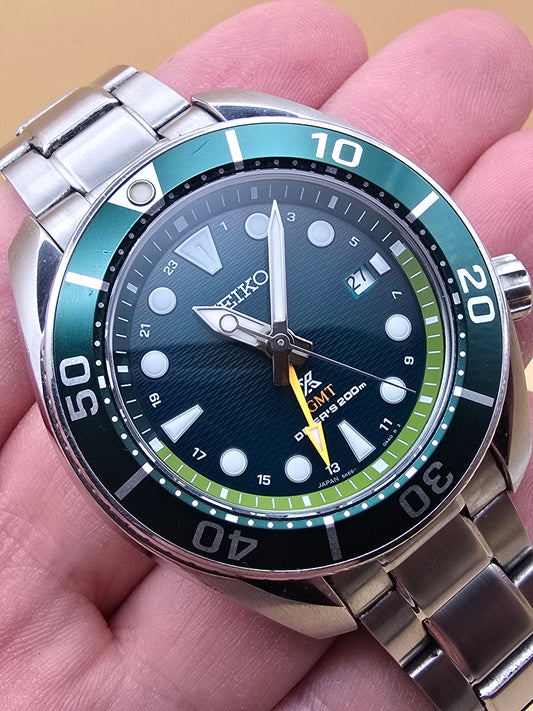 Seiko Aqua Sumo GMT Solar full set