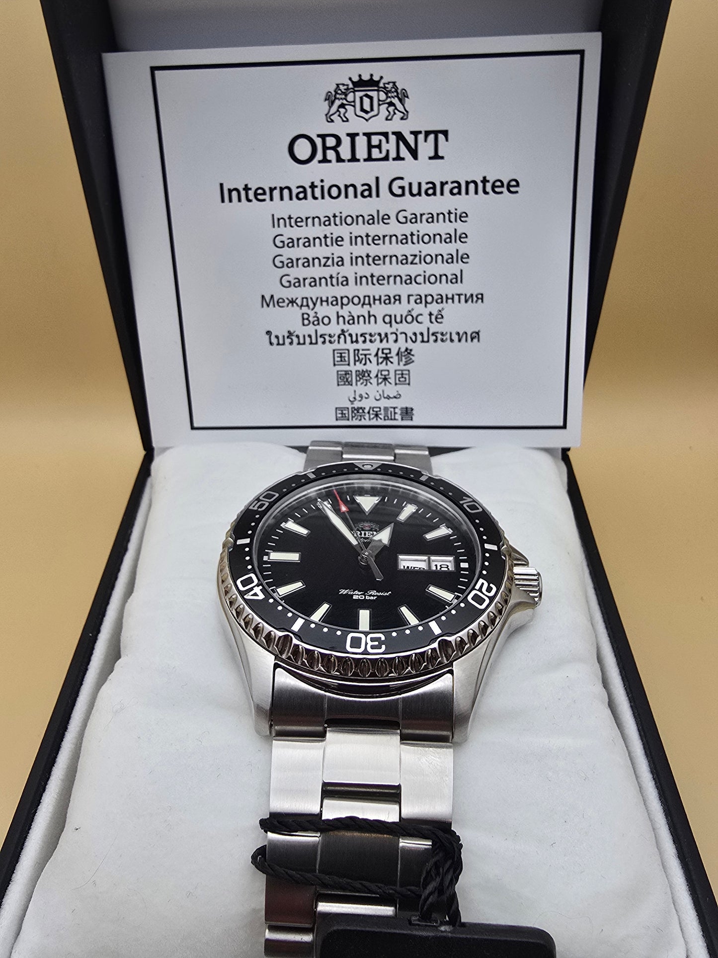Orient Mako 3 Kamasu Sapphire 42mm full set