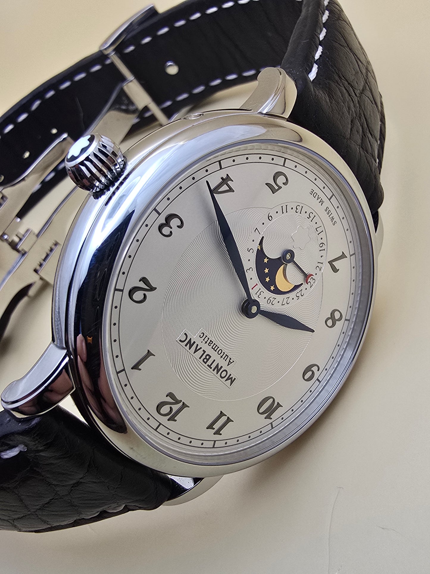 Montblanc Star Legacy Moonphase 42mm pouch original + extra curea