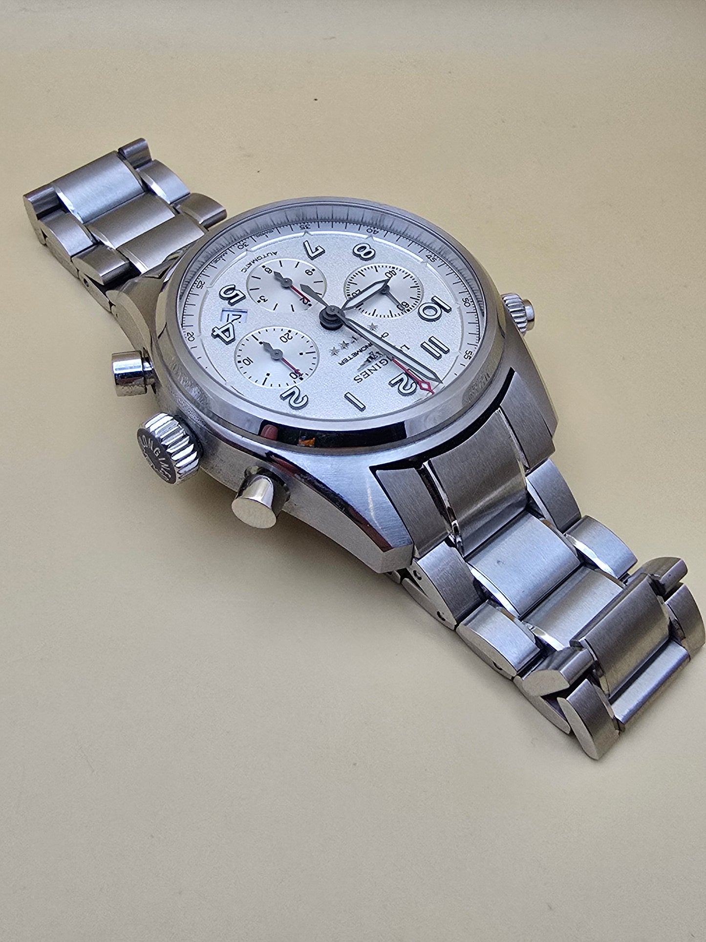 Longines Spirit Chronometer Cronograph 42mm card/cutie/supracutie