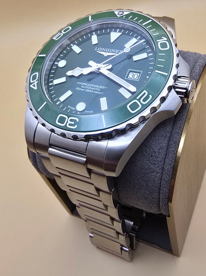 Longines Hydroconquest New Green Ceramic 42mm full set nou 31.07.2026