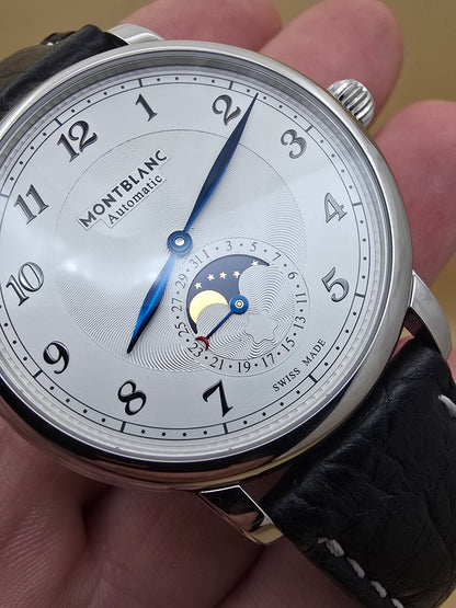 Montblanc Star Legacy Moonphase 42mm pouch original + extra curea