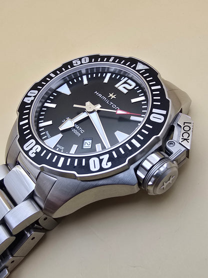 Hamilton Khaki Navy Frogman 42mm 2025 cutie/supracutie/garanție+factură dealer