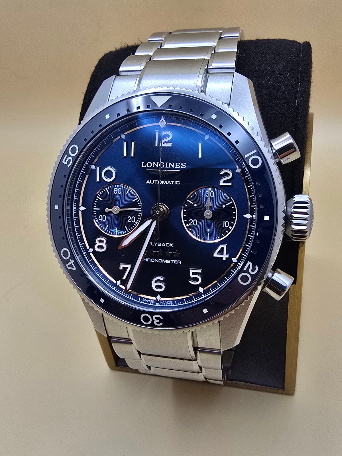 Longines Spirit Flyback Cronograph Chronometer 42mm full set