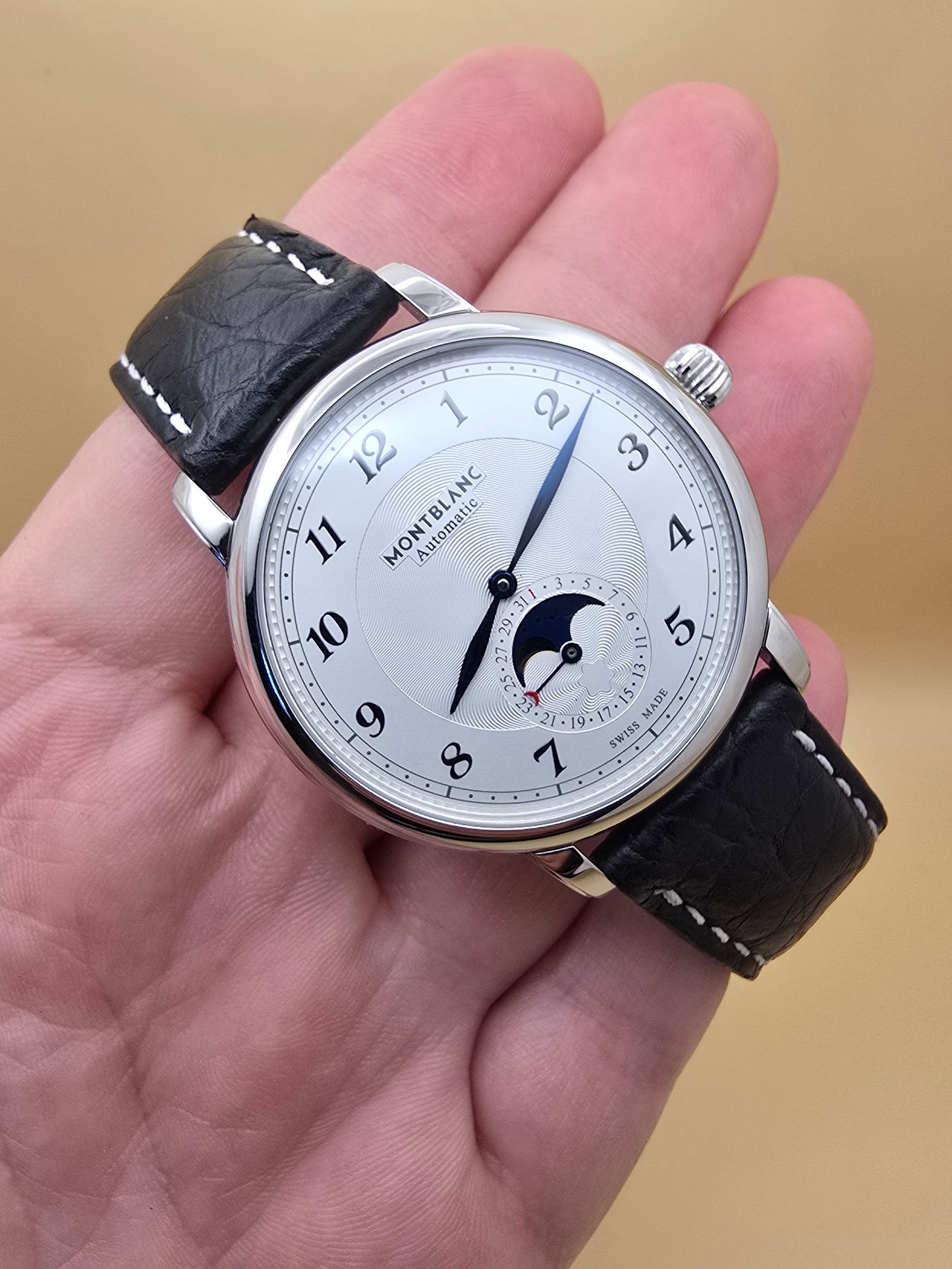 Montblanc Star Legacy Moonphase 42mm pouch original + extra curea