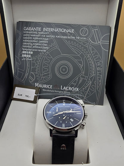 Maurice Lacroix Eliros Cronograph cutie/cărți