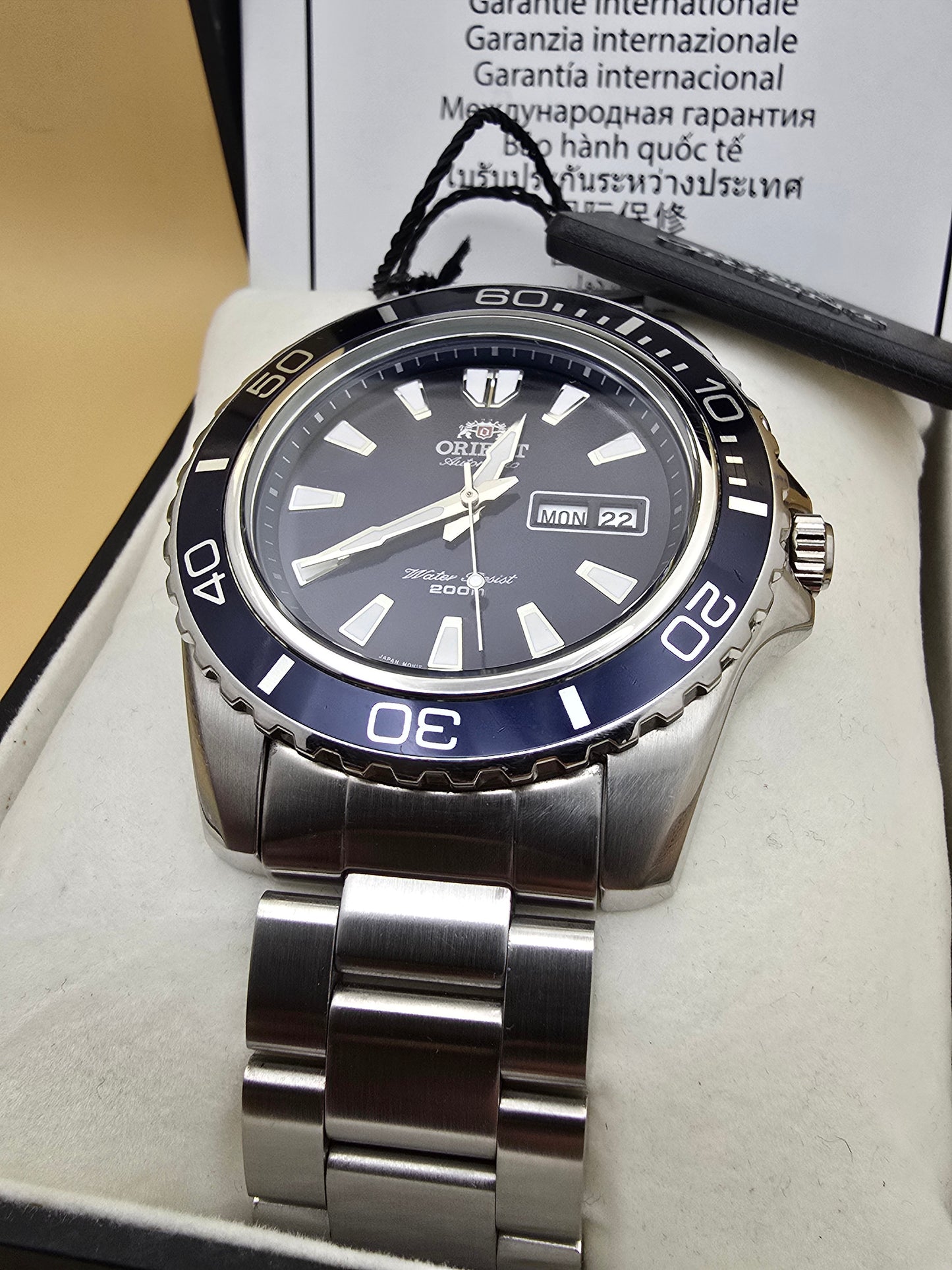 Orient Mako XL 44.5mm full set