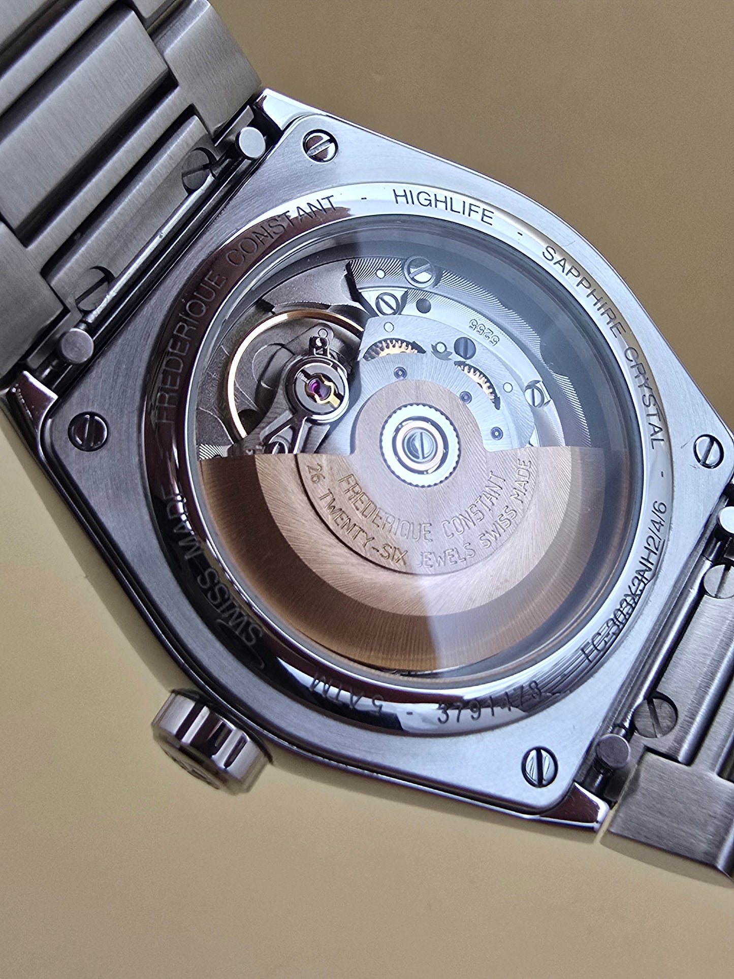 Frederique Constant HighLife Chronometer 39mm full set + extra curea rubber